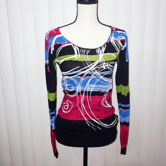Desigual Sweaters - 🆕 Desigual Colorful Sweater
